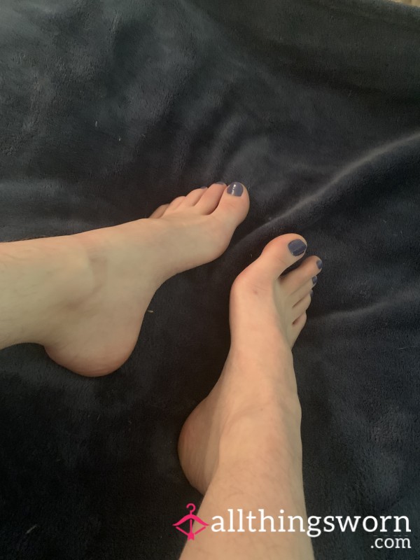 Purple Toes And Wrinkled Soles