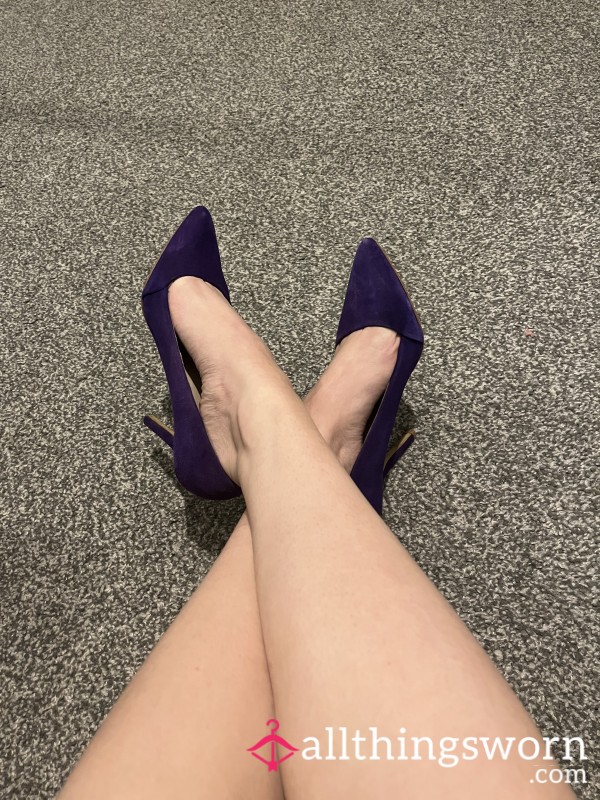 Purple Used High Heels.