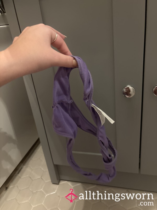 Purple Used Panties