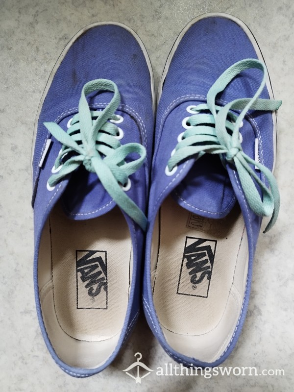 Purple Vans Size 6 Ready