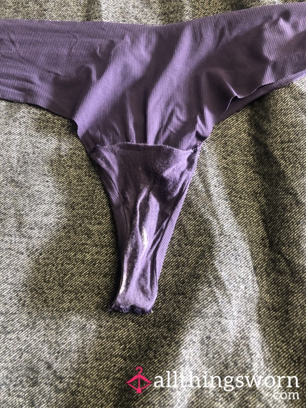 Purple Victoria Secret Thong