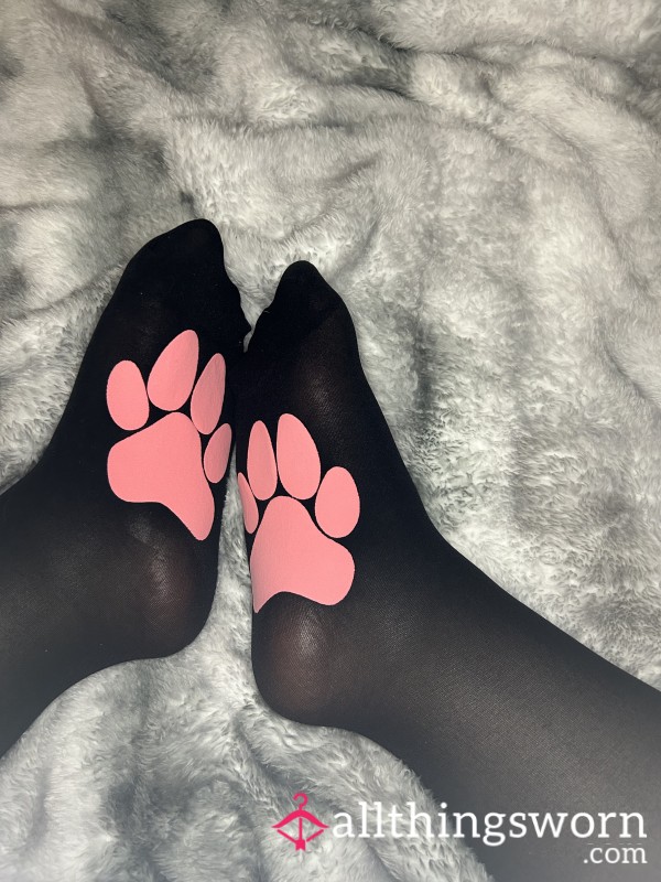 Purrrrfect Kitty Cat Paw Socks