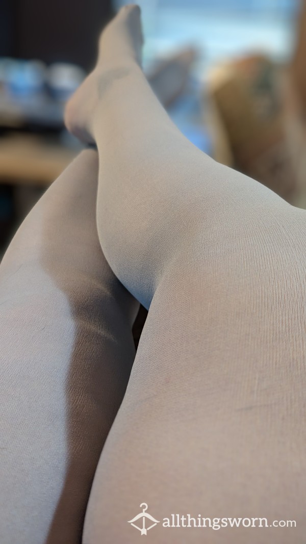 Pu**y High Stockings Grey