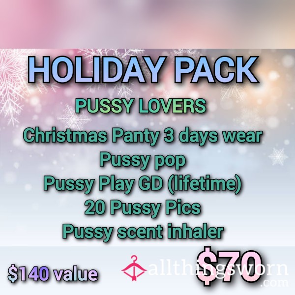 Pu**y Holiday Pack