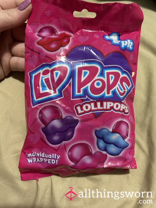 ~pu**y POP ON YOUR LIPS CANDY~