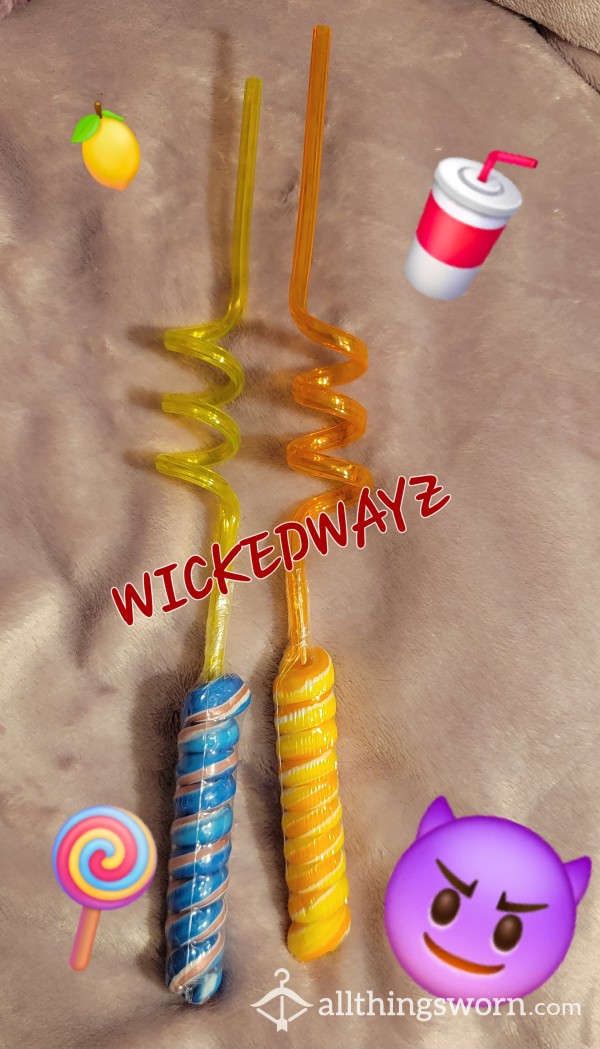 Pu**y Pop Straws!🥤