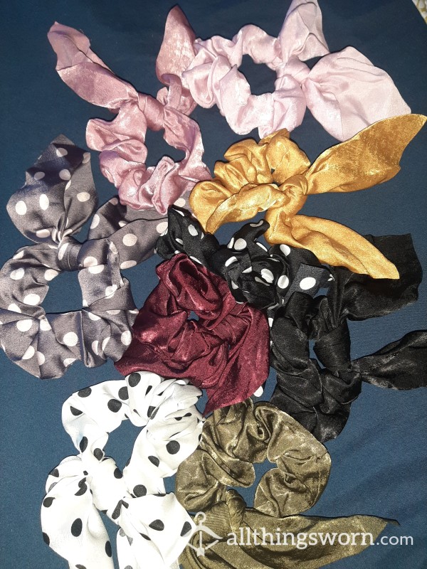 Rabbit Ear Scrunchies