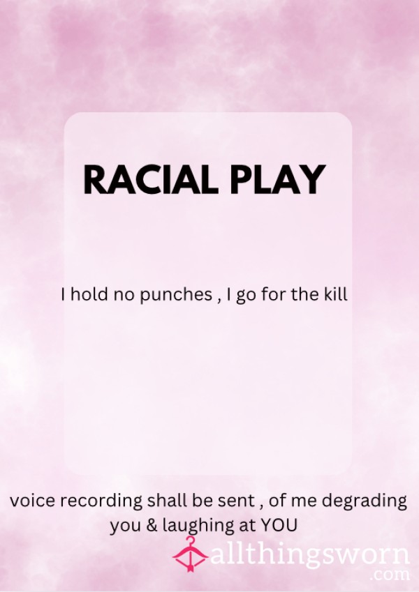 Racial Play