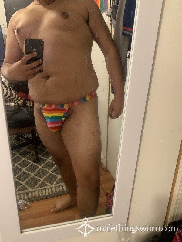 Rainbow Jockstrap From Sub