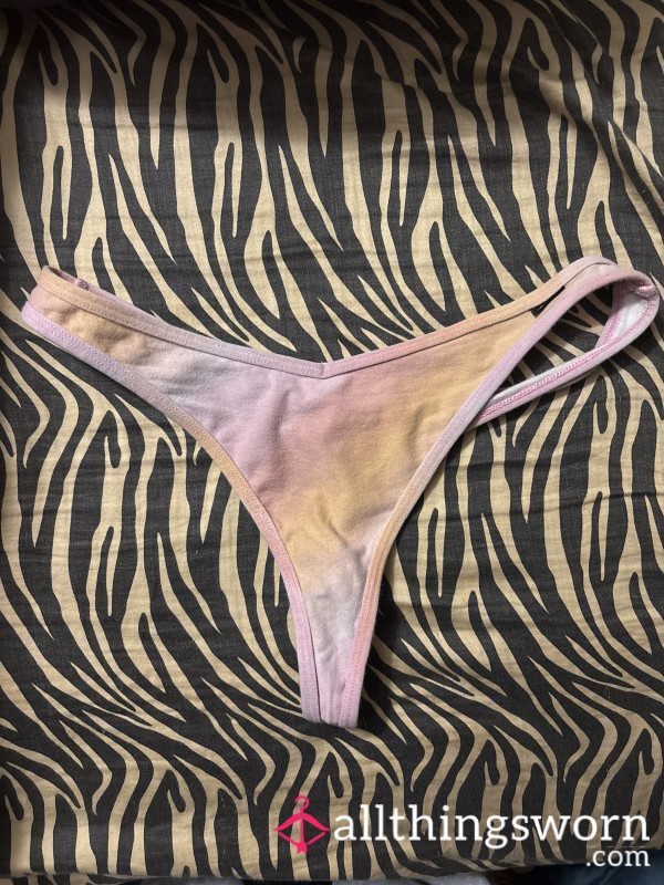 Rainbow Victoria Secret Thong