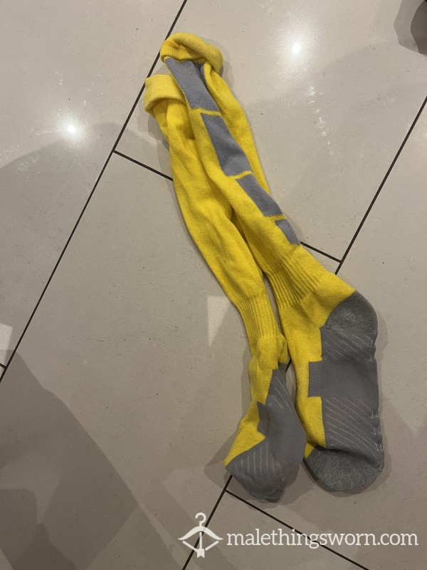 Rancid Yellow Football Socks