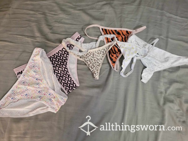 RANDOM – 1 PAIR OF A**ORTED USED PANTIES