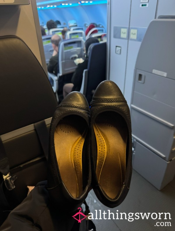 RARE 2Years Worn Cabin Crew Shoes!