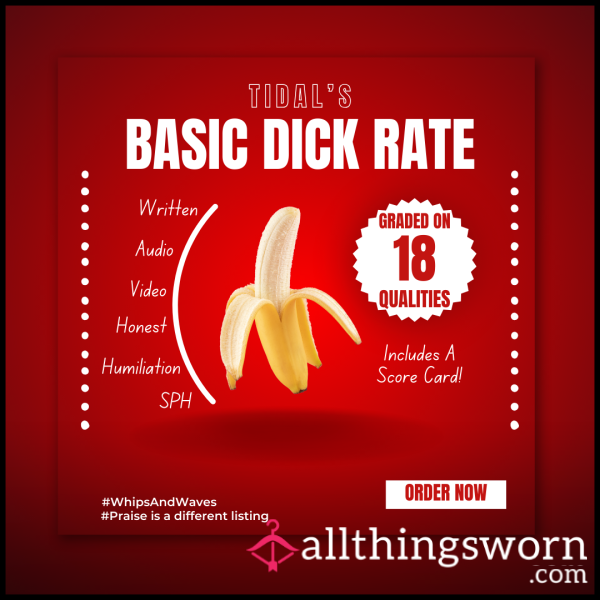 Basic D*ck Rating