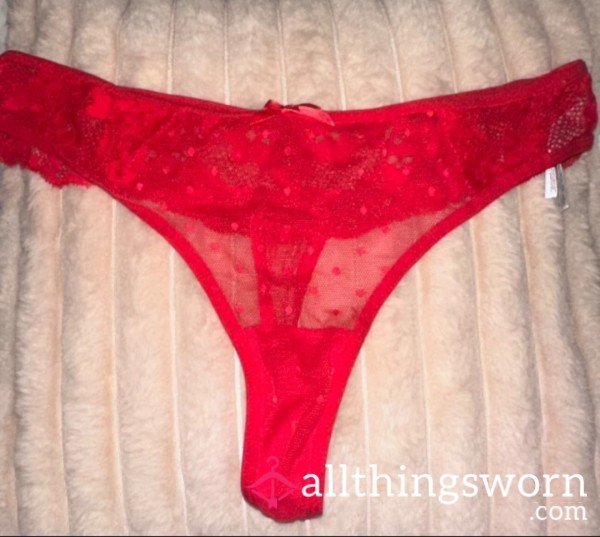 Red Thong Ready To Wear For You