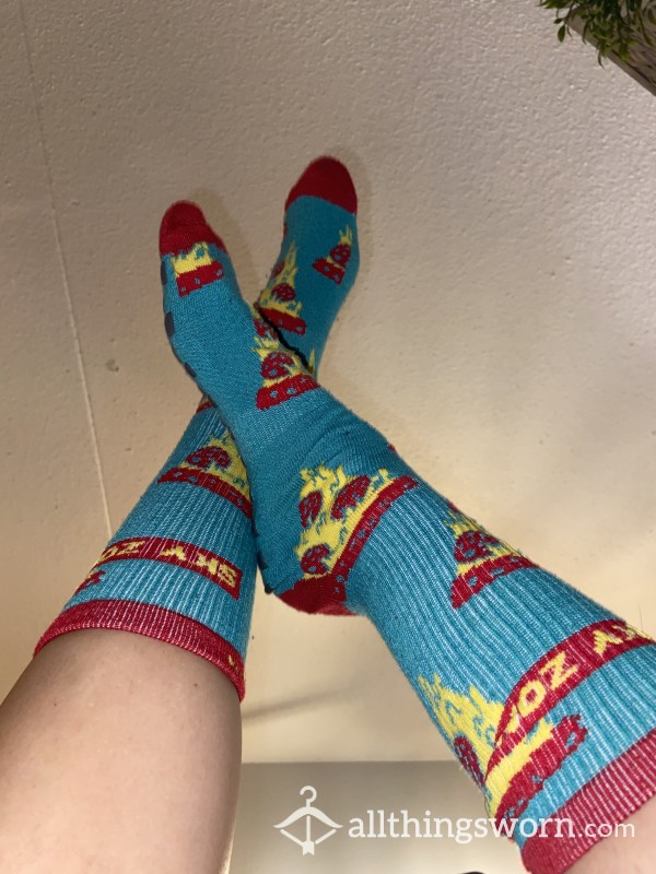 REALLY Smelly Trampoline Park Pizza Socks