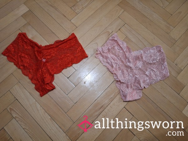 Red And Pink Panties