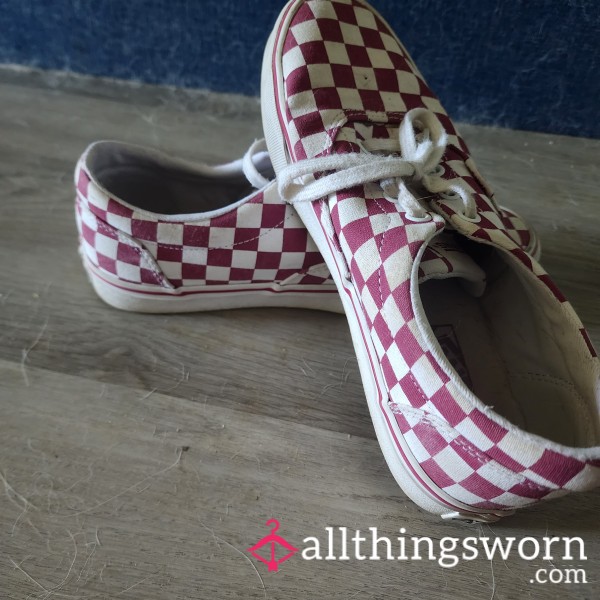 Red And White Checkered Vans