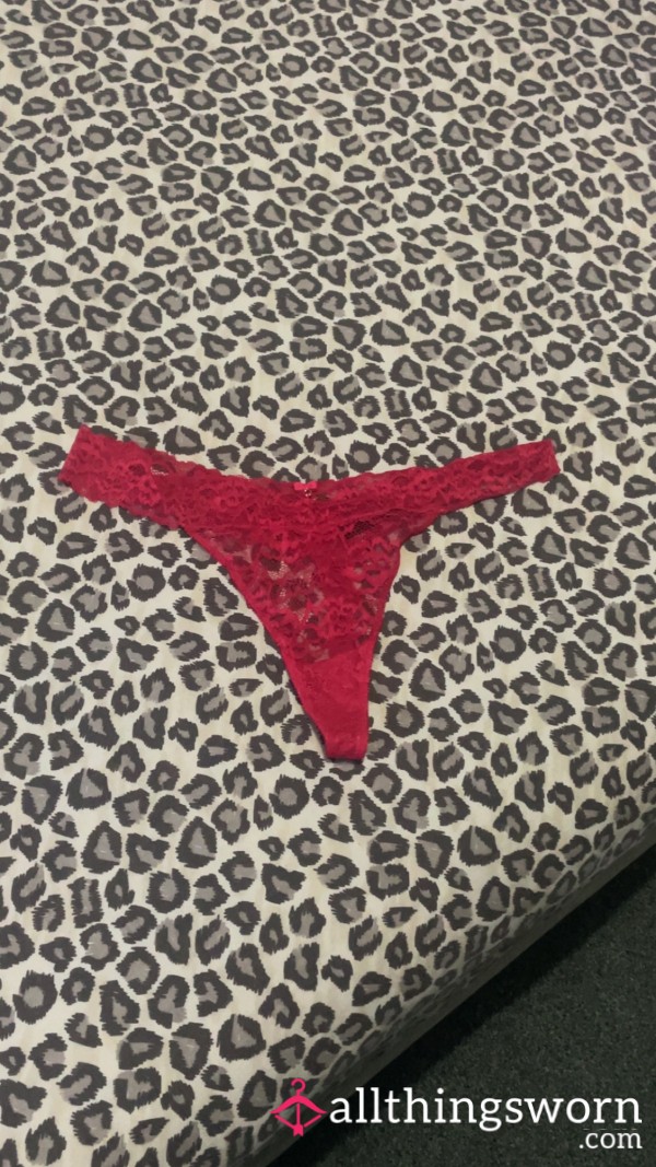 Red Ann Summers Thong