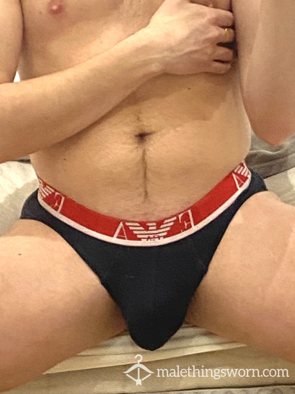 Red Armani Briefs