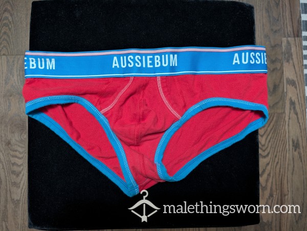 Red Aussieb*m Briefs