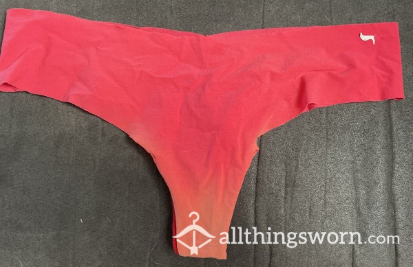 S**y Red Bleached VS Thong