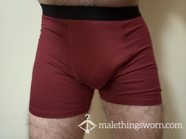 Red Boxer Briefs