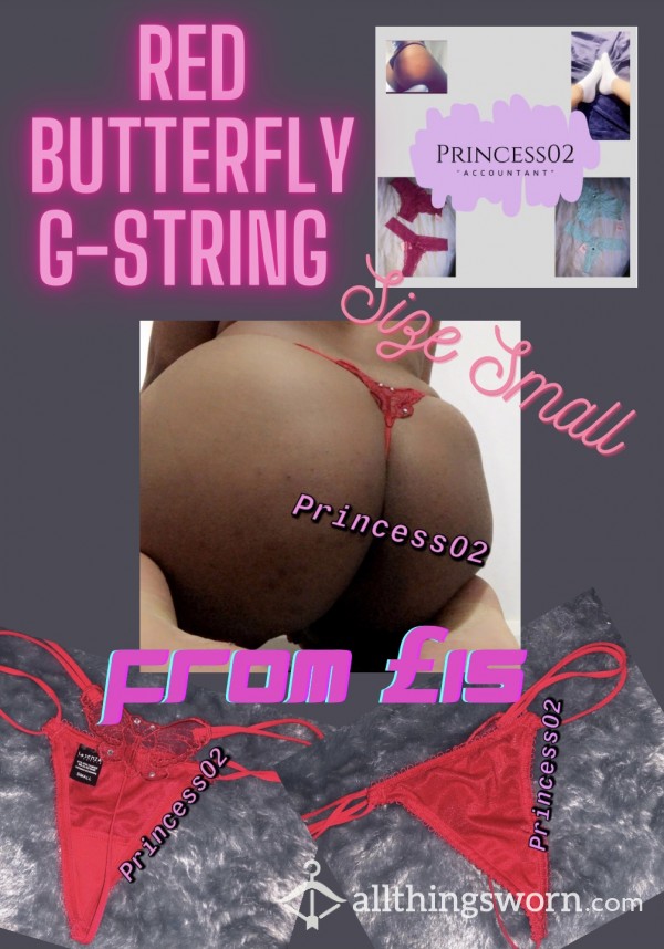 Red Bu*terfly G-String ❣️