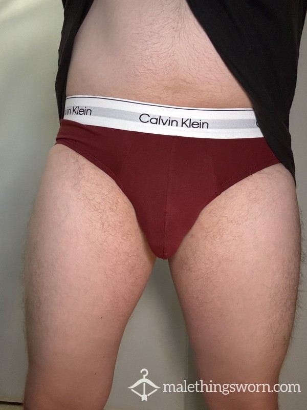 Red Calvin Klein Briefs SOLD