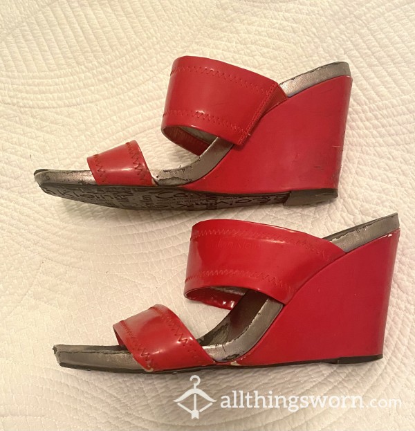 Red Calvin Klein Size 9