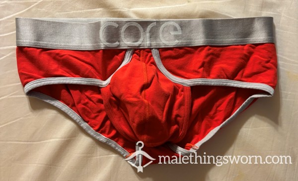 Red Core By CU Briefs Worn By Travis