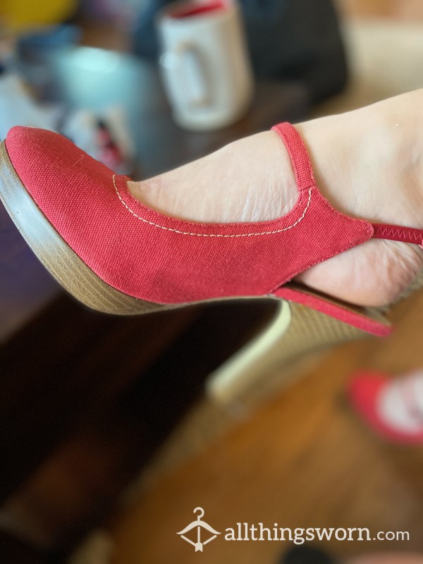 Red Cuties Worn For Fun Days!