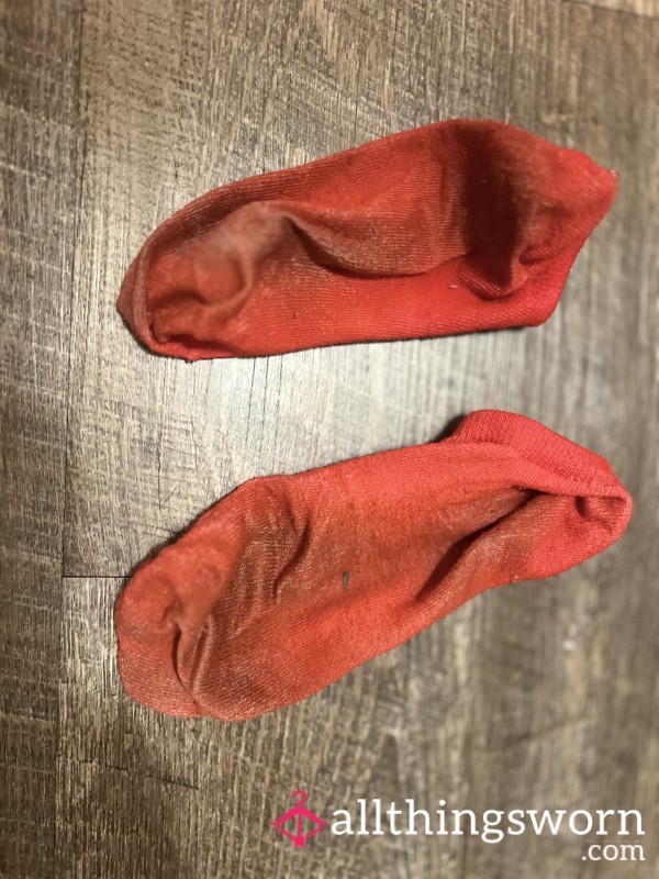 Red Dirty Socks