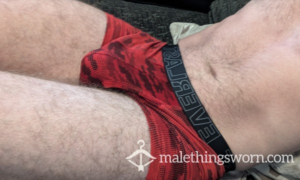 Red Everlast Boxer Briefs 😍 Let Me Customise Them For You 🍆💦