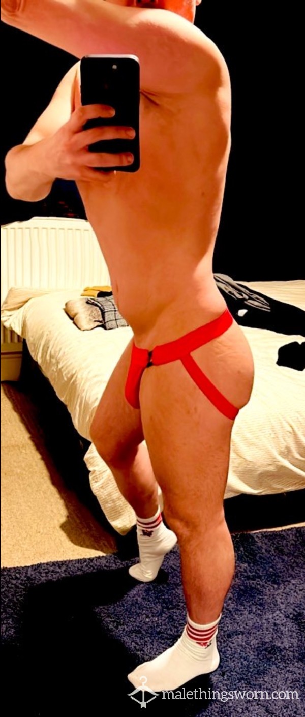 Red F**k Jockstrap