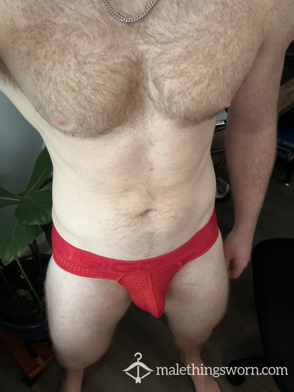 Red GIGO Jockstrap