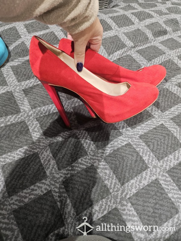 Red High Heel Shoes