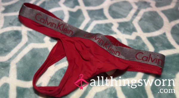 Red Hot Calvin Klein Panties ❤️‍🔥