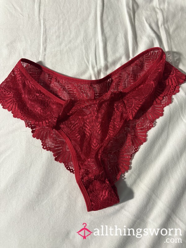 Red Lace Full Back