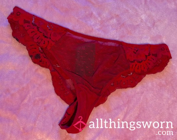 🌹Red Lace Knickers/panties🌹