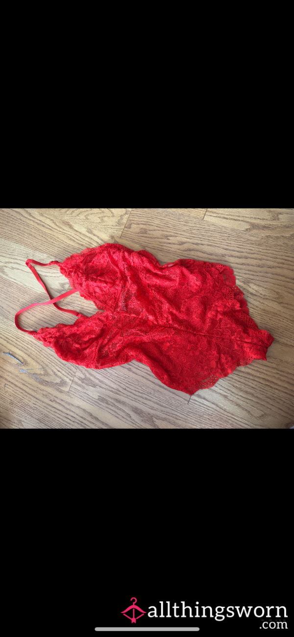 Red Lace Lingerie