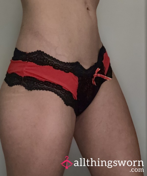 Red Lace Panties