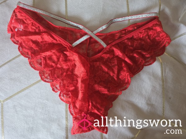 Red Lace Panties