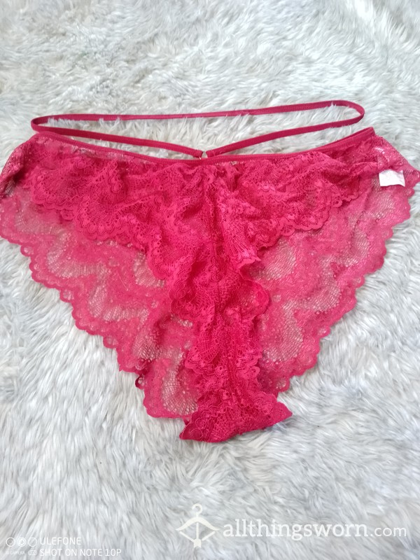 Red Lace Panties