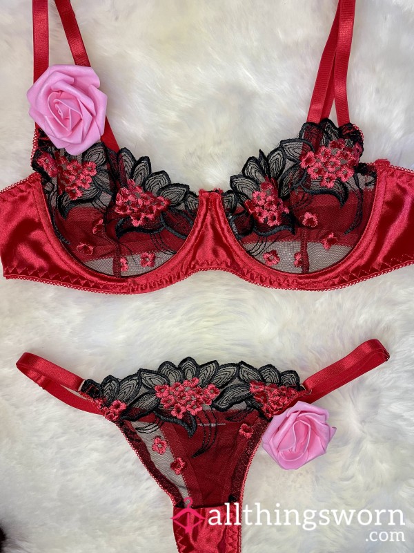 🌹Red Lingerie