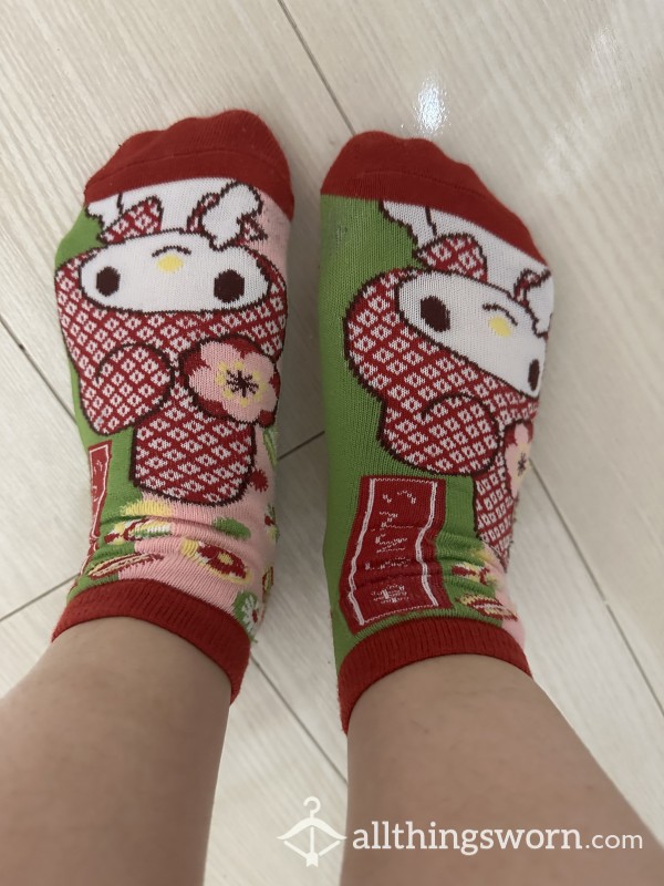 Red My Melody Socks