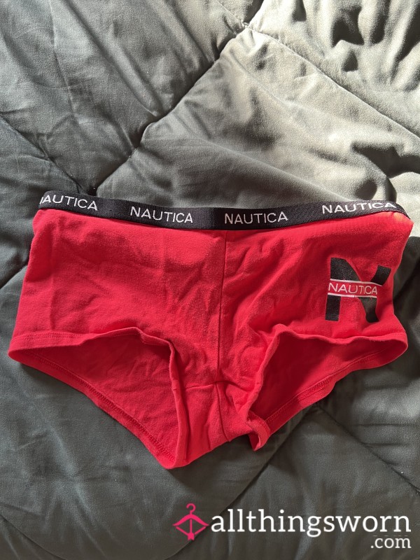 Red Nautica Boyshorts