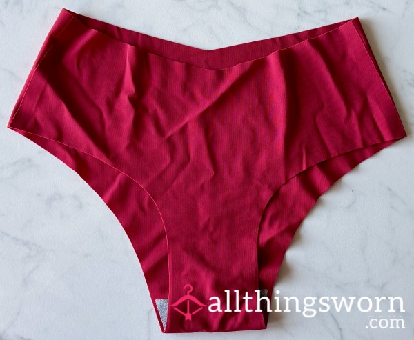 Red Nylon Panties