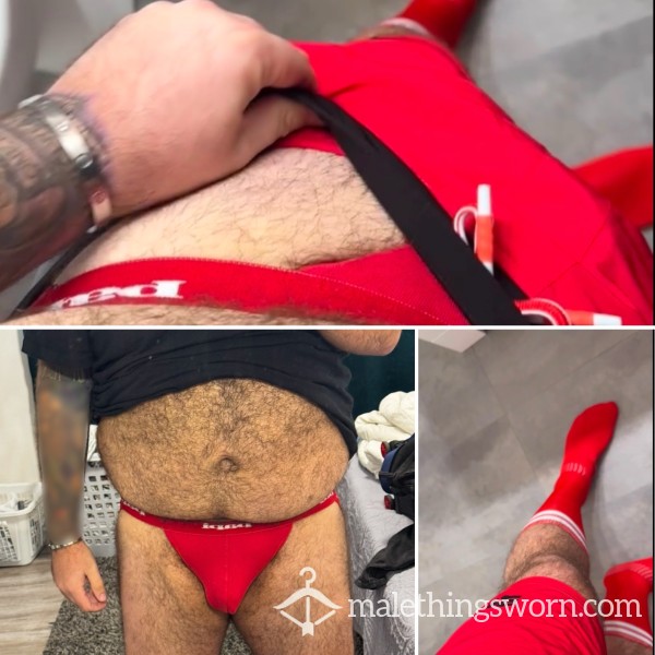 Red Papi Jock And Sock Combo