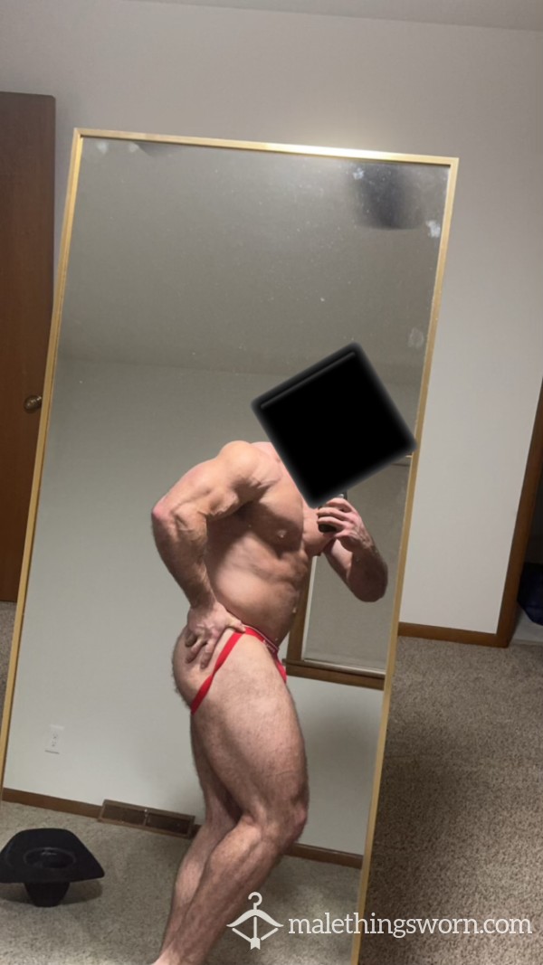 Red Papi Jock Strap